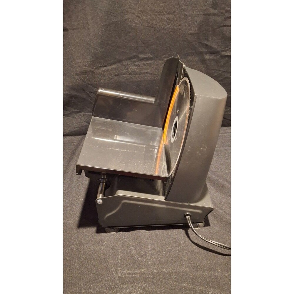 Elite Gourmet EMT-625B Ultimate Precision Electric Deli Food Graphite Black - Picture 12 of 16
